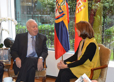 José Manuel García-Margallo se reúne con su homóloga colombiana
