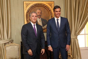 Visita a Colombia del presidente del Gobierno español