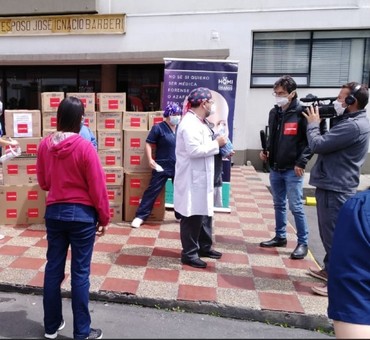 Los empleados de Mapfre donan 11.000 euros contra la pandemia