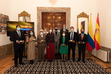 La Embajada de Colombia entrega sus Premios a destacados colombianos en España