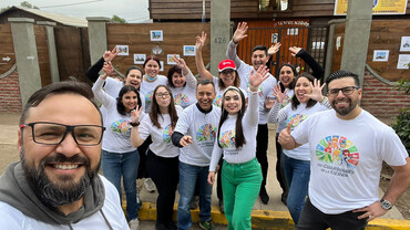 Voluntarios de Acciona realizan acciones formativas en Colombia
